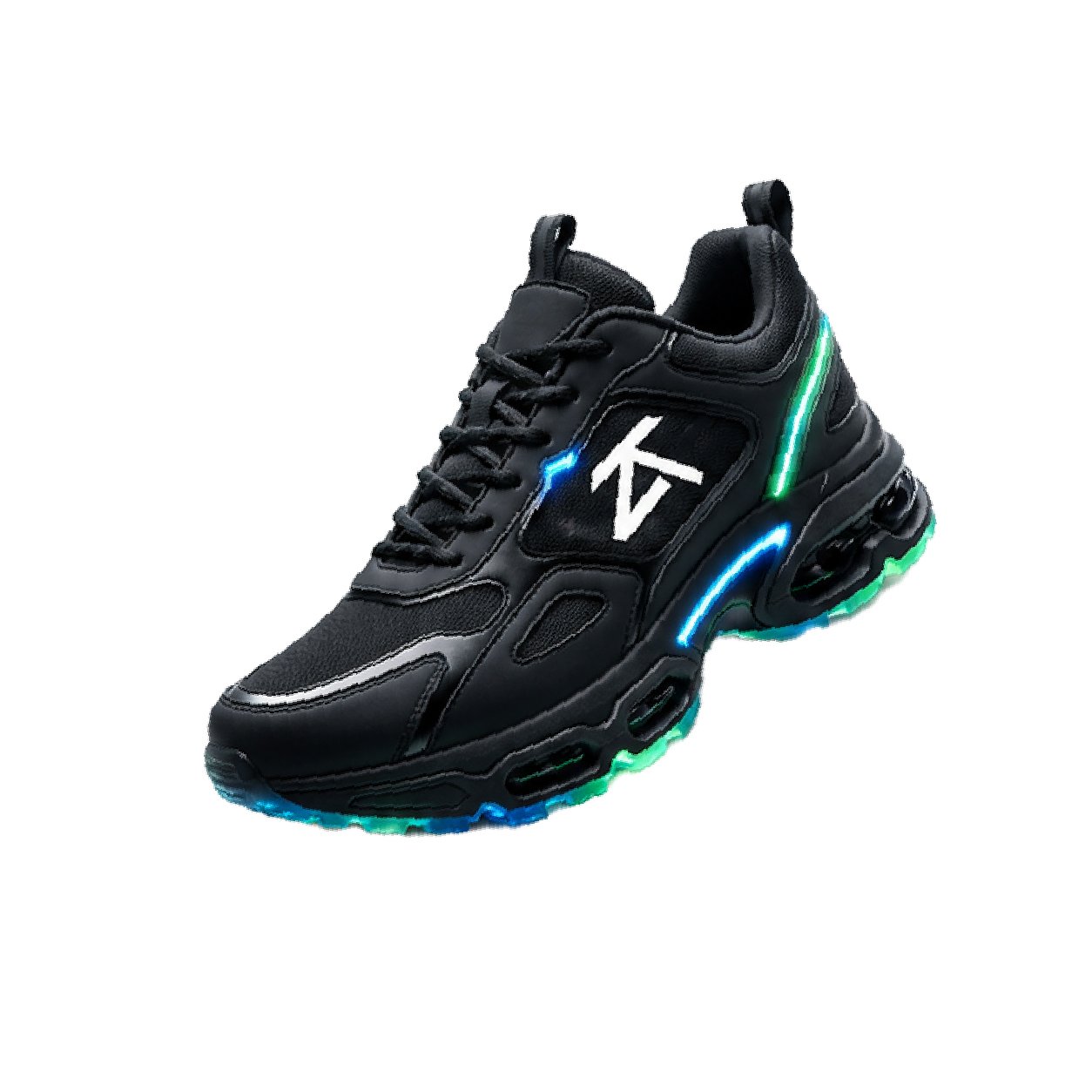Black/Neon