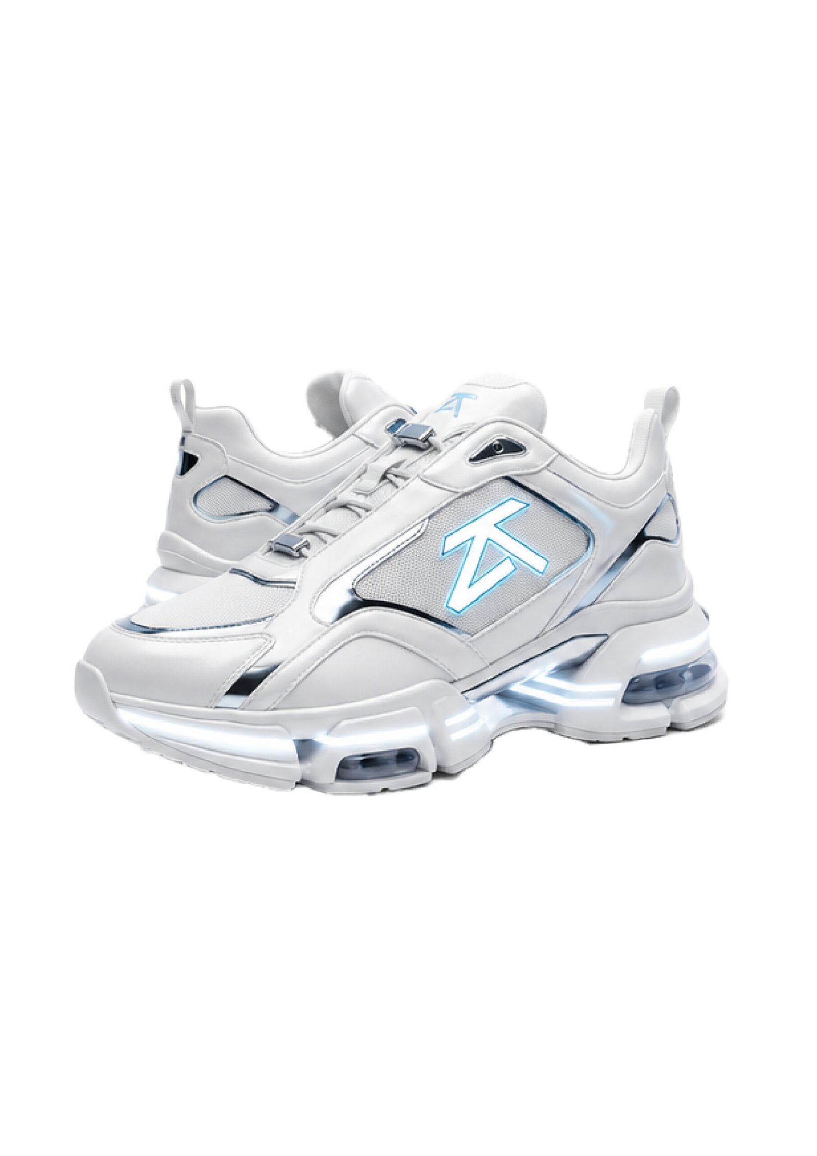 1b WHITE/SILVER